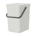 Brabantia Spande uden pedal Sort & Go Affaldsspand i Light Grey, 25 L, 1