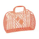 Sun Jellies Øvrigt interiør Retro Basket i Neon Orange, Small, 1