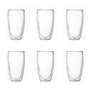 Bodum Vandglas Pavina Vandglas - 6 stk. i Klar, 1