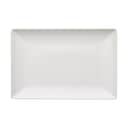 Aida Middagstallerkener Quadro Rektangulær Tallerken i Hvid, B20 x L30 cm, 1