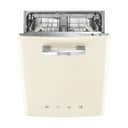 Smeg Opvaskemaskiner 50's Style Opvaskemaskine i Creme, 1