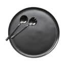 RAW by Aida Serveringsfade RAW Rundt Fad i Titanium Black, 1