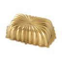 Nordic Ware Øvrige bageforme Classic Fluted Loaf Kageform i Guldfarvet, 1