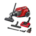 Bosch Støvsugere Poseløs støvsuger BGS41PET1 Serie 6 i Rød, 1