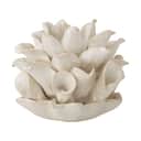 Bloomingville Kronelysestage Lysestage - Phyllis i Hvid, 1