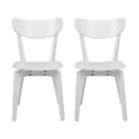 CASA Living Spisebordsstole Roxby Spisebordsstol - 2 stk. i Hvid, 1