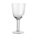 Broste Copenhagen Hvidvinsglas Hammered Hvidvinsglas i Klar, 1
