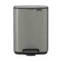 Brabantia Pedalspande Bo Pedalspand i Platinum, 4 L, 1