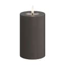Deluxe Homeart LED-lys Real Flame LED Bloklys i Jord, 12,5 cm, 1
