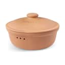 Römertopf Krukker med låg Brødopbevaring i Terracotta, 4.5 L, 1