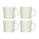 Iittala Krus og kopper med hank Teema Krus - 4 stk. i Hvid, 1