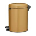 Brabantia Toiletspande NewIcon Pedalspand i Warm Gold, 5 L, 1