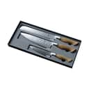 Ryda Knives Knivsæt ST650 Luksussæt - 3 dele i rustfrit stål/brun, 1