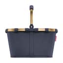 Reisenthel Indkøbskurve Carrybag Kurv i Blå/guld, B48 x L28 cm, 1