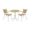 Mandalay Cafésæt Marguerit Cafésæt - 3 dele i Taupe, 70 cm, 1