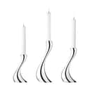 Georg Jensen Kronelysestage Cobra Lysestagesæt - 3 stk. i Blank, 1