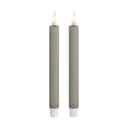 Deluxe Homeart LED-lys Real Flame LED Kertelys - 2 stk. i Sand, 14 cm, 1