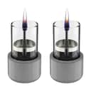 TenderFlame Lanterner Candle Bordlanterne - 2 stk. i Grå, 1