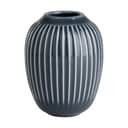 Kähler Vaser Hammershøi Vase i Antracitgrå, 10,5 cm, 1