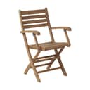 cinas Havespisestole York Foldestol i Teak, 1