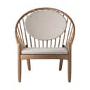 FDB Møbler Lænestole J166 Jørna Lænestol i Beige/røget, 1