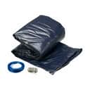 Swim & Fun Covers Poolcover - Vinter i blå, B3,6 x L6,1 meter, 1