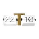 Karlsson Bordure Flip Clock No Case Flip No Case Bordur i Hvid, 1