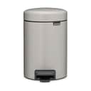Brabantia Toiletspande NewIcon Pedalspand i Soft Grey, 3 L, 1