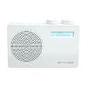 Trident Traders Højtalere DAB Radio i hvid, 1