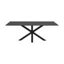CASA Living Spiseborde Heaven Spisebord i Sort Fairbanks/sort, H75,5 x B200 x L100 cm, 1