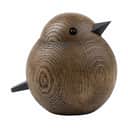 Novoform Dyrefigurer Figur - Spurvefar i Røgbejdset, 10 cm, 1