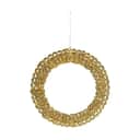 Casa Christmas Øvrigt julepynt LED Krans i Guldfarvet, 58 cm, 1