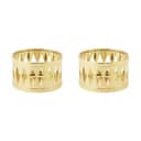 Georg Jensen Fyrfadsstage Christmas Collectibles CC 2026 Fyrfadsstage - 2 stk. i Guld, 1