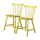FDB Møbler Spisebordsstole J46 Spisebordsstol - 2 stk. i Yellow (NCS S 1060-Y10R), 1