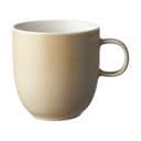 Studio Round Krus og kopper med hank North Krus i Matte sand/matte white, 1