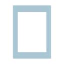 Poster&Frame Plakater Passepartout i Lyseblå, B30 x L40 cm, 1
