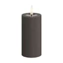 Deluxe Homeart LED-lys Real Flame LED Bloklys i Mokka, 10 cm, 1