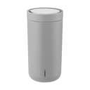Stelton To go kopper To Go Click Rejsekrus i grå, 20 cl, 1