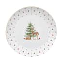 Occasions Middagstallerkener AIDA X ALL BY VOSS Cozy Christmas Middagstallerken i Hvid, 1