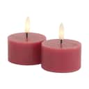 Sirius LED-lys Sille LED Fyrfadslys - 2 stk. i Rose Plum, 3,4 cm, 1