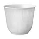 Royal Copenhagen Krus og kopper uden hank Hvid Riflet Termokop i 26 cl, 1