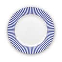 PIP Studio Frokosttallerkener Royal Stripes Tallerken i Blue / White, 21,4 cm, 1
