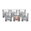 Lyngby Glas Vandglas Melodia Vandglas - 6 stk. i Klar, 1