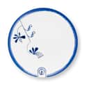 PIP Studio Frokosttallerkener Blue Bird Tallerken i Hvid/blå, 1