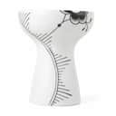 Royal Copenhagen Vaser Sort Mega Riflet Vase i 19 cm, 1