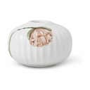 Kähler Kronelysestage Hammershøi Poppy Lysestage i Hvid, 7 cm, 1