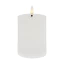 Lene Bjerre LED-lys Lillia LED Bloklys i hvid, H10 x Ø7,5 cm, 1