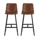 CASA Living Barstole I_Oregon Barstol - 2 stk i Cognac, 1