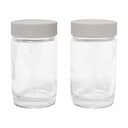 CrushGrind Opbevaringsglas Vaasa krydderiglas - 2 stk. i White pepper, 1