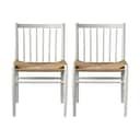 FDB Møbler Spisebordsstole J80 Spisebordsstol - 2 stk i Pure White (RAL 9010), 1